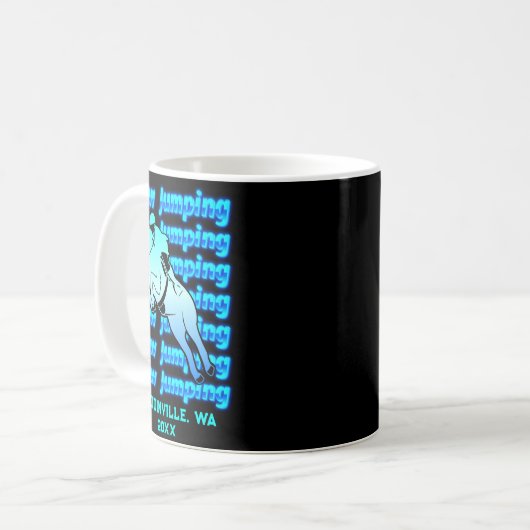 Mug Show Jumng Event Or Location Date Name T Shirt (Devant gauche)