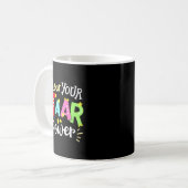 Mug Show Your Staar Wer State Testing Day Exam Student (Devant gauche)