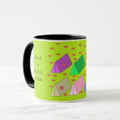 Mug Shower the Homeless with Love : (Devant gauche)