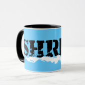 Mug shred. b&w. (Devant gauche)