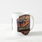 Mug Shreveport, Louisiane | VINTAGE (Devant droit)