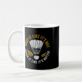 Mug Shuttle Joueur Badminton (Gauche)