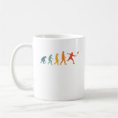 Mug Shuttlecock Evolution Retro Badminton (Gauche)