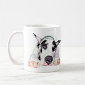 Mug Shy Harlequin Great Dane (Gauche)