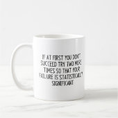 Mug Si au début vous ne réussissez pas (Gauche)