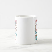 Mug Si ça implique du café et du scrapbooking, comptez (Centre)