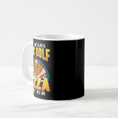 Mug Si cela implique du disc golf et de la pizza, comp (Devant gauche)