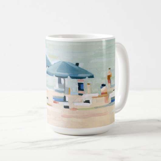 Mug Si c'est les plages (Devant droit)