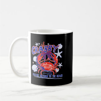 Mug Si Crabby Veuillez Retourner Au Design De La Plage