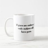 Mug Si des armes à feu sont proscrites (Gauche)