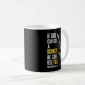 Mug Si Dieu peut utiliser un âne, Il peut utiliser vou (Devant droit)