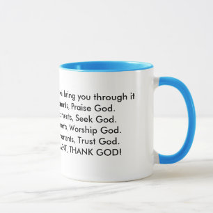 Mug Si Dieu vous amène à I, il vous apportera le