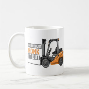 Mug Si En Doute Réjouissez-Le Drôle Conducteur De Fork