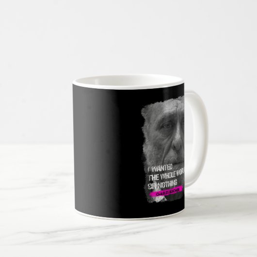 Mug Si Funny Charles Bukowski (Devant droit)