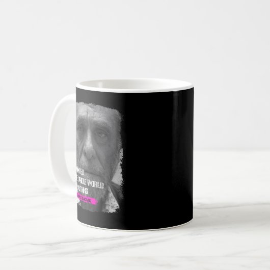 Mug Si Funny Charles Bukowski (Devant gauche)