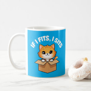 Mug Si J'Aime, Je Suis Assis Chat Drôle