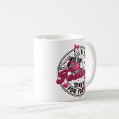 Mug Si j'avais des sentiments - Drôle Skeleton Valenti (Devant droit)