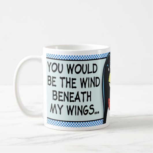 Mug Si Je Pouvais Frickin' Fly ! (Gauche)