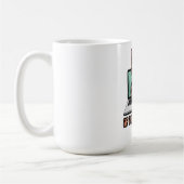 Mug Si je rentre, je m'assois Cadeau drôle pour travai (Gauche)