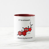 Mug Si je suis stressé... (Centre)