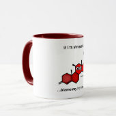 Mug Si je suis stressé... (Devant gauche)