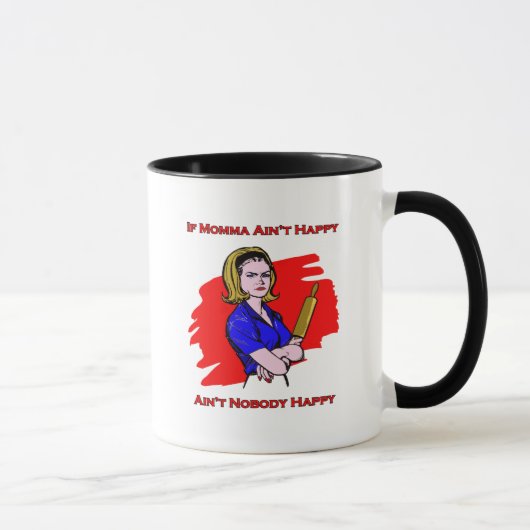 Mug Si la maman n'est pas heureuse (Droite)