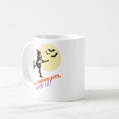 Mug Si le balai convient à la sorcière sur Broom Hallo (Devant gauche)