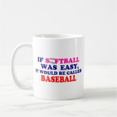 Mug Si le base-ball était facile…. (Gauche)