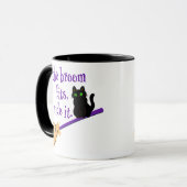 Mug Si le Broom convient, le Ride It tendance Drôle Ha (Devant gauche)