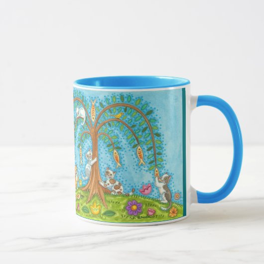 Mug Si Le Poisson Gravait Sur Les Arbres Chats Chatons (Droite)