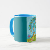 Mug Si Le Poisson Gravait Sur Les Arbres Chats Chatons (Devant gauche)