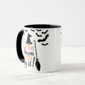 Mug Si les ajustements de balai le pilotent ! (Devant gauche)