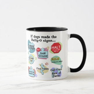 Mug Si les chiens faits rassemblent des signes