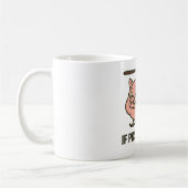 Mug Si les cochons pouvaient voler - hélicoptère (Gauche)