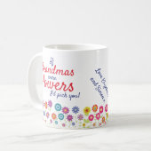 Mug Si les mamans étaient des fleurs, je te choisirais (Devant gauche)