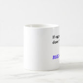 Mug Si l'occasion ne frappe pas, construisez une porte (Centre)