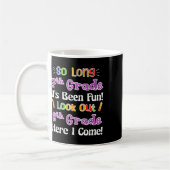 Mug Si long 7e année c'est amusant Regardez dehors 8e (Gauche)