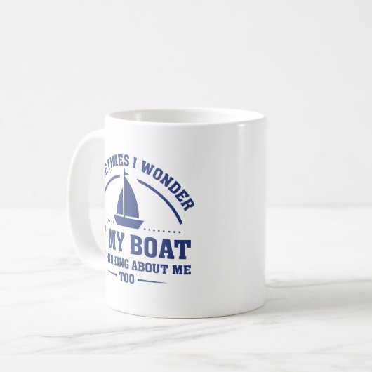 Mug Si mon bateau (Devant gauche)