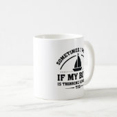 Mug Si mon bateau (Devant droit)
