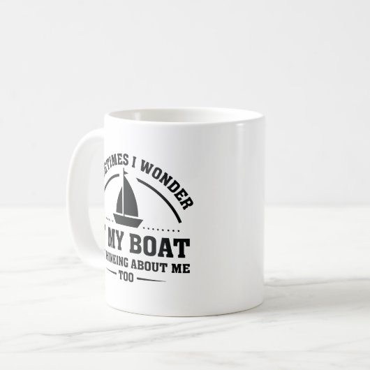 Mug Si mon bateau (Devant gauche)