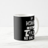 Mug Si Nonno ne parvient pas à le réparer, personne ne (Devant droit)