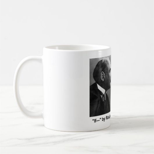 Mug "Si" poème par Rudyard Kipling (Gauche)
