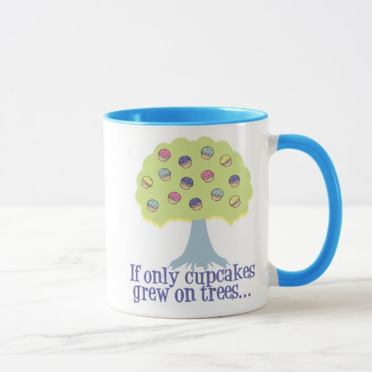 Mug Si seulement des petits gâteaux sur les arbres (Droite)