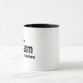 Mug Si seulement le sarcasme brûle calories Sarcastiqu (Centre)