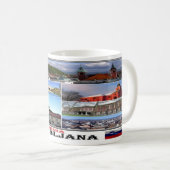 Mug SI Slovénie - Ljubljana - (Devant droit)
