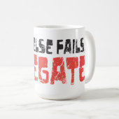 Mug Si tout le d'autre échoue, déléguez ! (Devant droit)