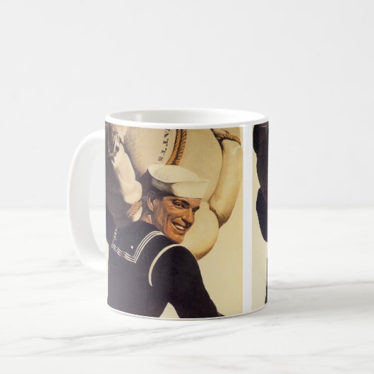 Mug Si tu dis où il va...Mug (Devant gauche)