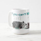 Mug Si tu ne peux pas être gentil, FAUX-LE-TOI. (Devant gauche)