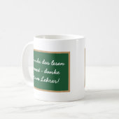 Mug Si tu peux lire ça, merci à ton professeur ! (Devant gauche)