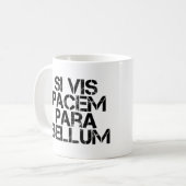 Mug Si Vis Pacem Para Bellum (Devant gauche)